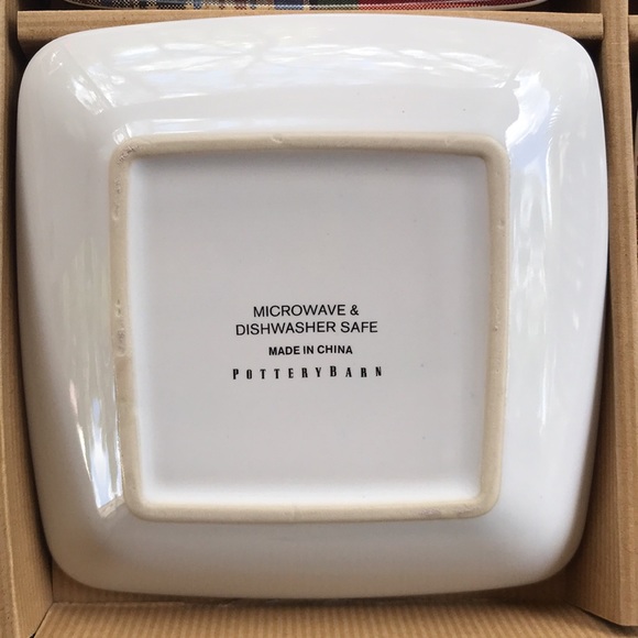 Pottery barn ikat tidbit plates - Picture 4 of 9